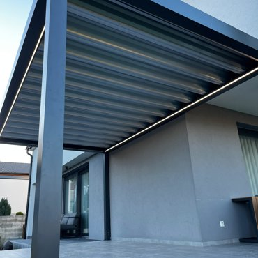 Inspirace Carport ARTOSI – hliníkový přístrešok pre autá
